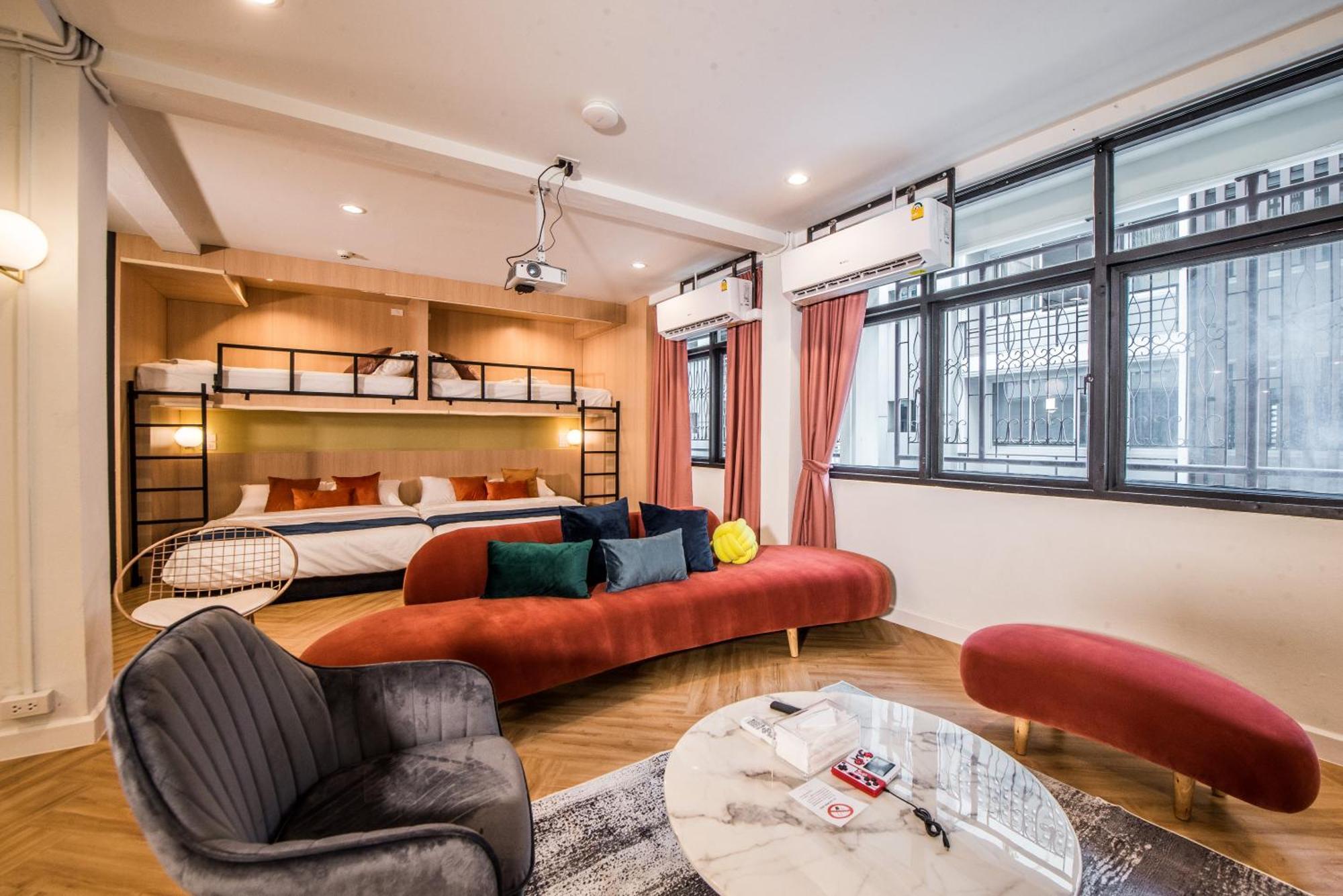 Theme Boutique Hotel Bangkok Makkasan Номер фото