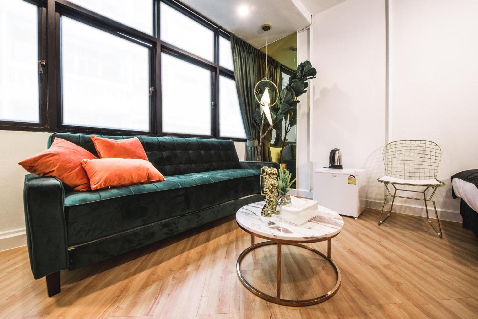 Theme Boutique Hotel Bangkok Makkasan Номер фото
